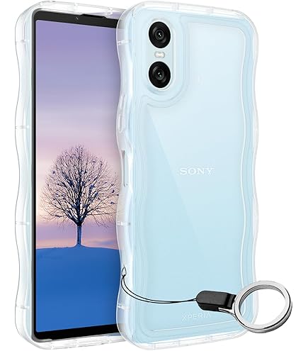 Amazon.co.jp: HILEGENER for Xperia 10 VI かわいい ケース うねうね